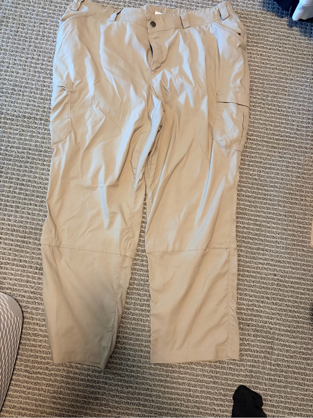 Duluth Trading Co Women's Tan Dry on the Fly Pants